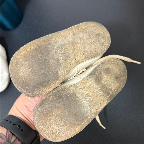 Classic Cream Kids Shoes vintage - Picture 3 of 3